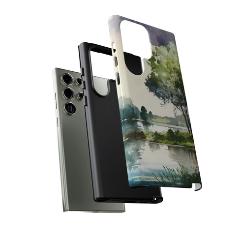 Summer Day by the Lake - Impact Resistant Phone Case